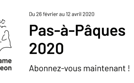 Pas-à-Pâques 2020
