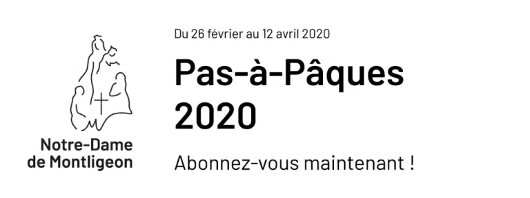Pas-à-Pâques 2020