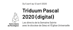 Triduum Pascal 2020 : les directs de la Semaine Sainte avec le diocèse