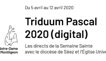 Triduum Pascal 2020 : les directs de la Semaine Sainte avec le diocèse