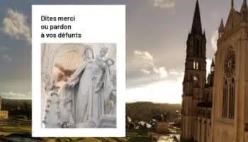 Dire merci ou pardon à un défunt