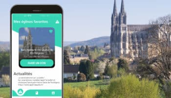 La quête sur smartphone à Notre-Dame de Montligeon