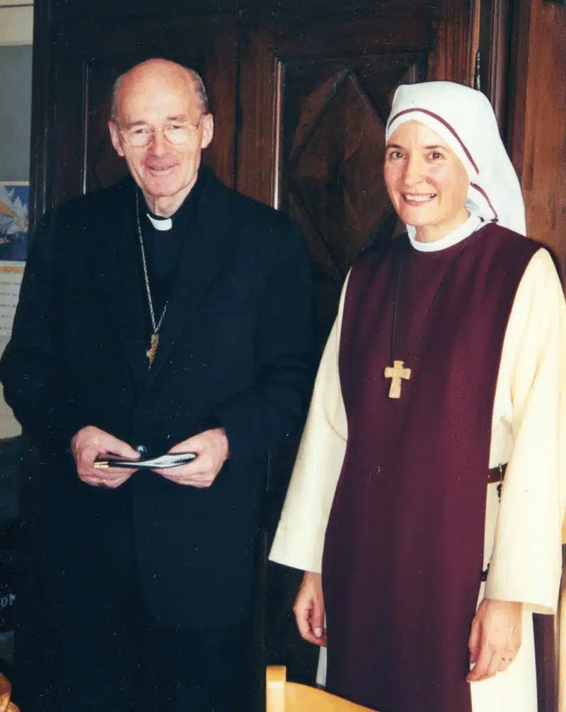 Hermana Marie Aimée et Mgr Dubigeon