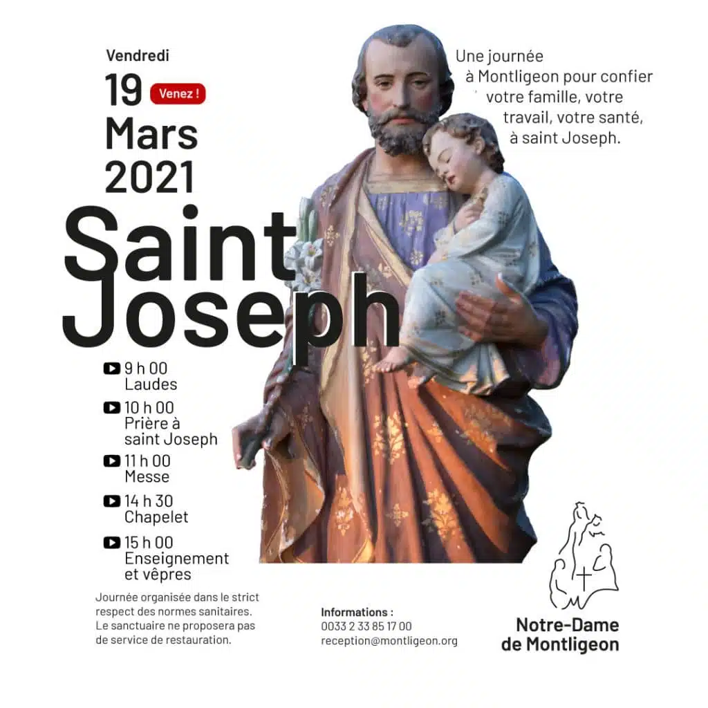 pèlerinage saint Joseph à Montligeon