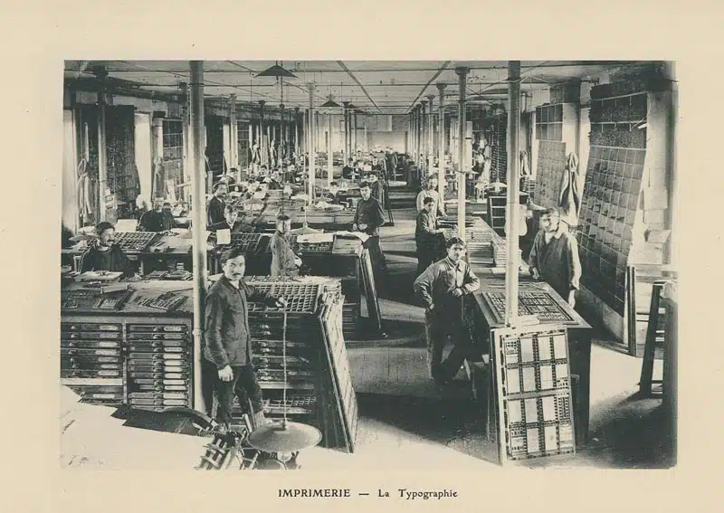 Imprenta de Montligeon Taller de tipografía