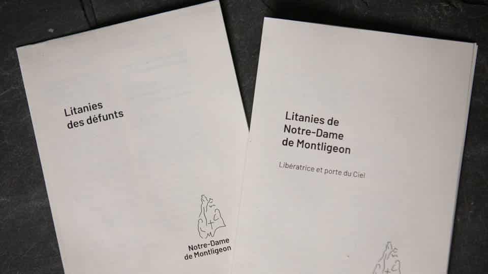 Notre-Dame de Montligeon - litanies des défunts et litanies de Notre-Dame Libératrice