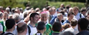 Homélie de la messe des pères de famille présidée par Mgr Philippe Marsset à Montligeon