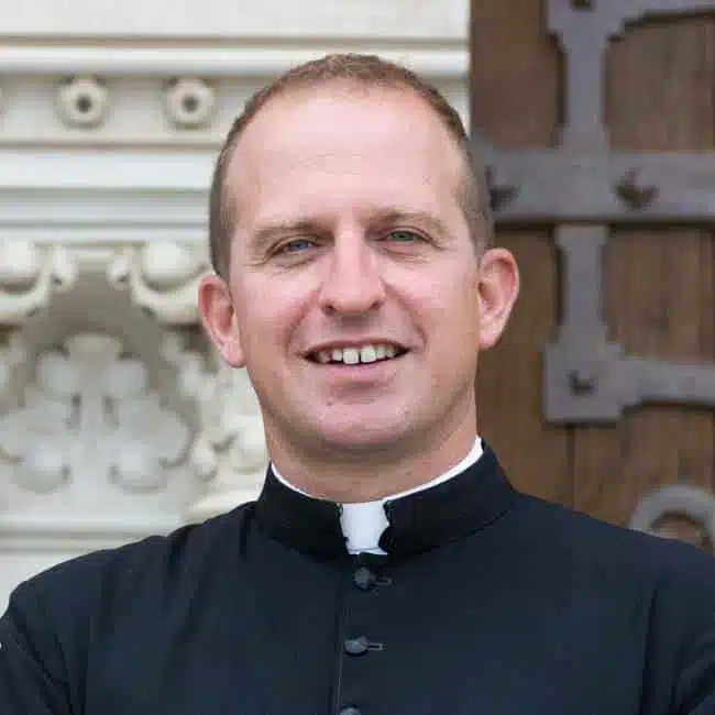 Don Paul Denizot, recteur du sanctuaire Notre-Dame de Montligeon depuis 2018