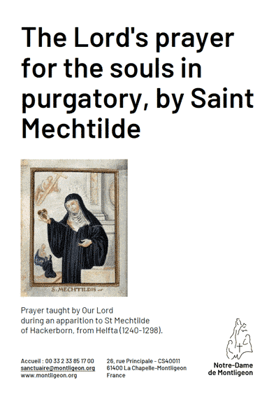 Saint Mechtilde of Hackeborn, a famous saint from the notable Hefta Monastery