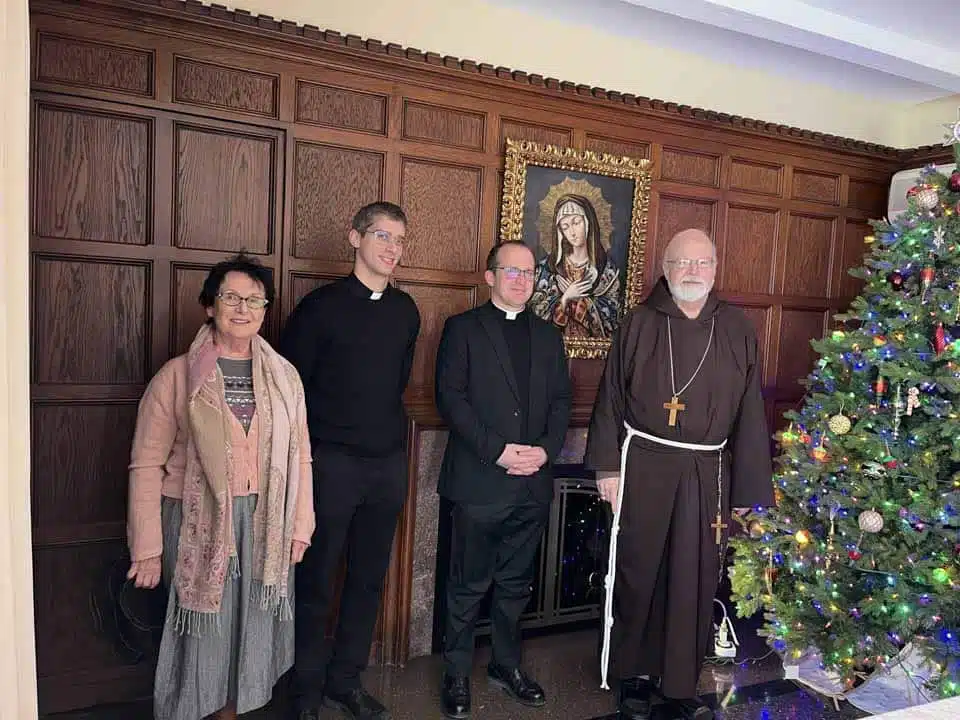 Archidiocèse de Boston, avec le cardinal O'Malley, 13 décembre 2022 (C) sanctuaire Montligeon