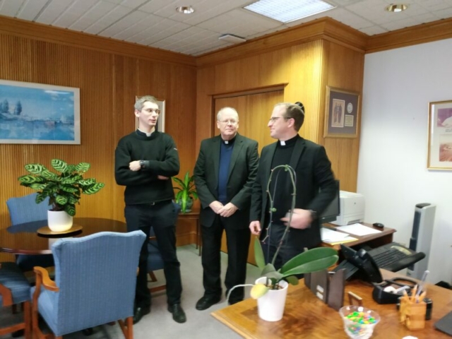 Archidiocèse de Philadelphie, avec Mgr Kutys, 15 décembre 2022 (C) sanctuaire Montligeon