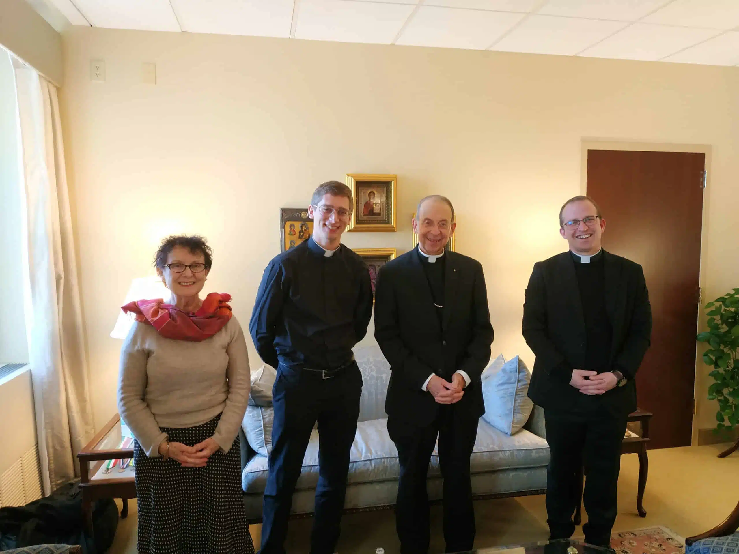 Archidiocèse de Baltimore, avec Mgr Lori, 20 décembre 2022 (C) sanctuaire de Montligeon