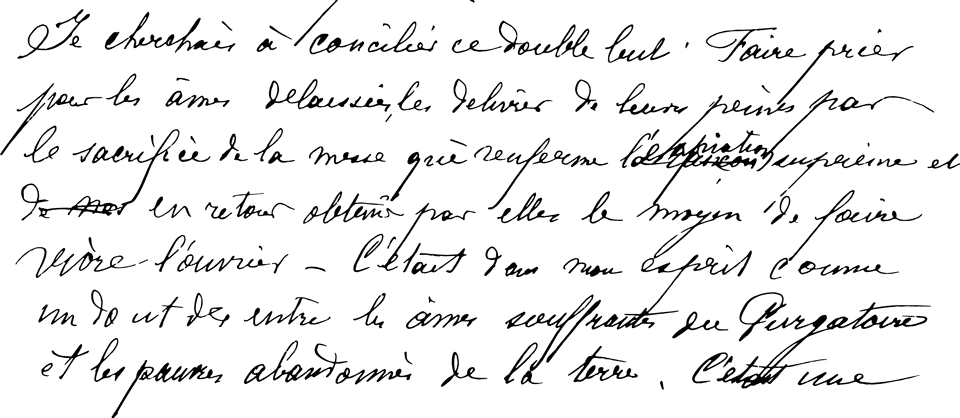 1910-cahier de l'abbé Buguet Espagne Double but