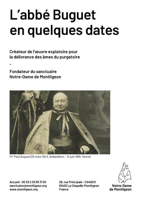 L'abbé Buguet en quelques dates