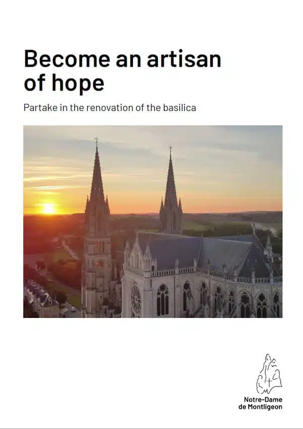 Become an artisan of hope  Partake in the renovation of the basilica 