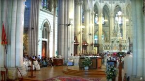 Pèlerinage de l’Ascension présidé par Mgr Gilbert Louis, évêque émérite de Chalon en Champagne et prêtre du diocèse de Séez