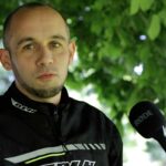 Christophe après la messe des motards du 30 juin 2024.