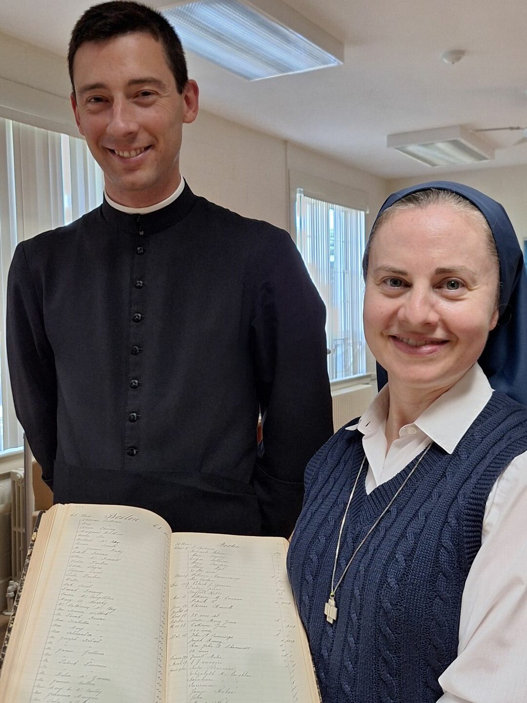 Don François-Marie and Sister Tracey (Boston)
