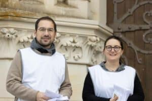 Alix et Frédéric aux pèlerinages du Ciel de Notre-Dame de Montligeon