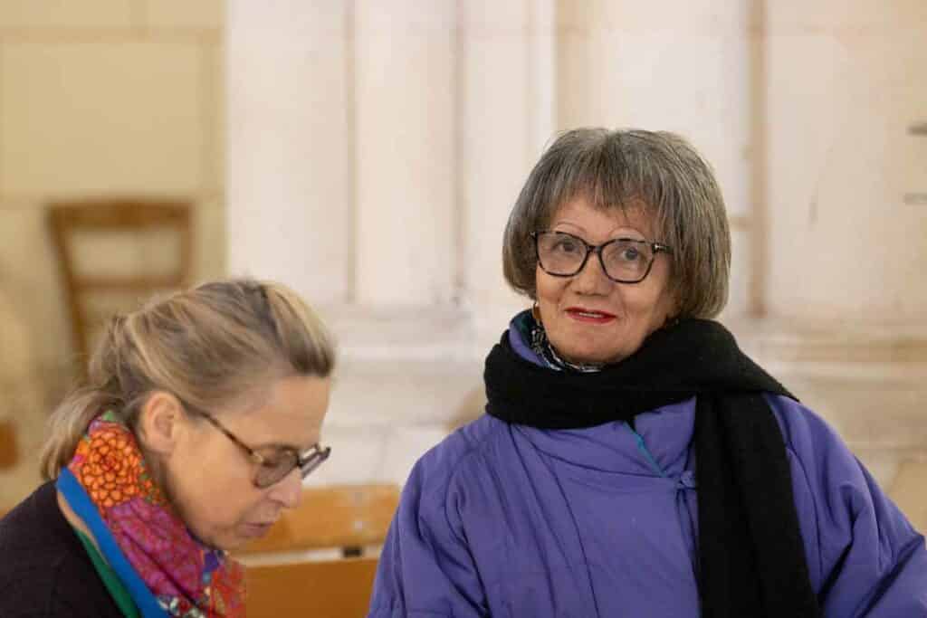 Sonia aux pèlerinages du Ciel de Notre-Dame de Montligeon