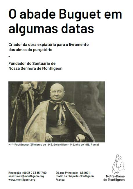 O abade Buguet em algumas datas