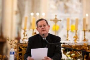 Enseignement cardinal Lacroix aux pèlerins du Ciel