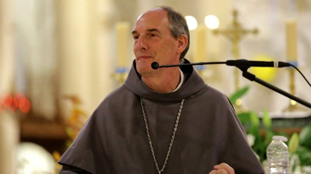 Conférence du cardinal François-Xavier Bustillo, évêque d’Ajaccio.