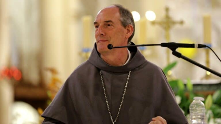Conférence du cardinal François-Xavier Bustillo, évêque d’Ajaccio.