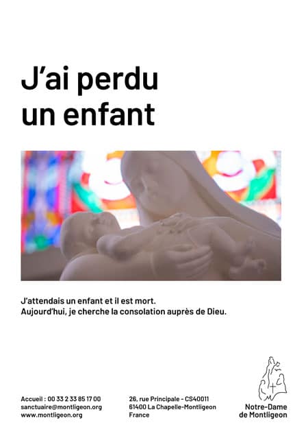 Chapelle des tout-petits défunts au sanctuaire Notre-Dame de Montligeon.