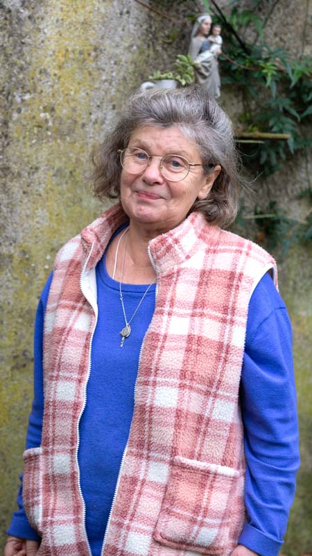 Maryvonne Poulain, still believing when your heart is empty