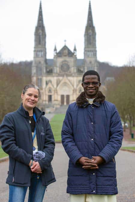 The December 17, 2025 meeting with Father Frédéric Koffi Soklou of the diocese of Atakpamé, Togo