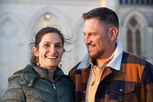 Interview with Mary and Gabriel on October 31, 2025, during the Pilgrimages of Heaven. Photos Courtesy of © Sanctuaire Notre-Dame de Montligeon.