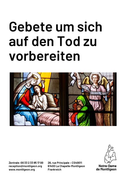 Gebete um sich auf den Tod zu vorbereiten