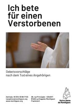 Ich bete
für einen Verstorbenen