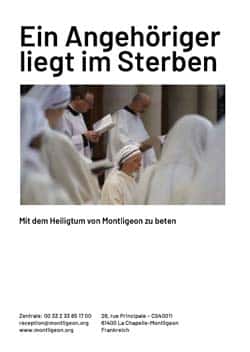 Ein Angehöriger liegt im Sterben