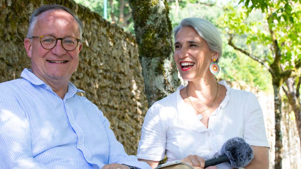 Céline et François-Xavier au sanctuaire Notre-Dame de Montligeon le 9 juillet 2026